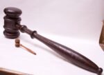 1930s Oversized Folk Art Wooden Gavel - Image 8