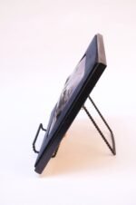 1964 Madeline Jossem "City at Dusk" Framed Enamel on Copper Panel - Image 3