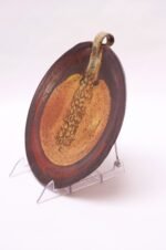 Earth Tone Stoneware Charger Signed Polk, 1970 - Image 5