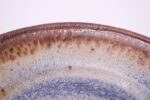 1970s Concentric Circle Stoneware Charger in Blue and Brown - Image 7