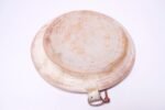 Pale Pink and Brown Stoneware Charger Signed Polk, 1972 - Image 4