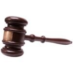 1930s Oversized Folk Art Wooden Gavel