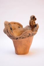 Substantial Studio Stoneware Planter Signed - Image 3