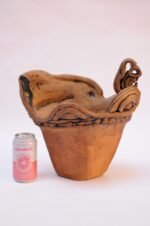 Substantial Studio Stoneware Planter Signed - Image 8