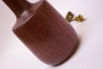 Danish Modern Sculptural Solid Teak Table Lamp - Image 8