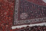Vintage Persian Navy and Red Shiraz Tapestry / Rug - Image 9