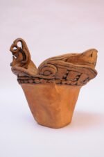 Substantial Studio Stoneware Planter Signed - Image 2