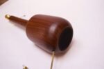 Danish Modern Sculptural Solid Teak Table Lamp - Image 13