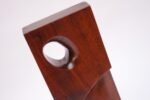 Mid-Century Abstract Rosewood Mounted Sculpture - Image 14