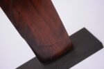 Mid-Century Abstract Rosewood Mounted Sculpture - Image 18