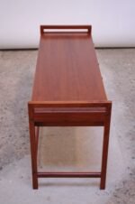 Danish Modern Dual-Drawer Teak Media Stand - Image 6