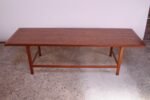 Large Danish Modern Teak Coffee Table / Bench - Image 2