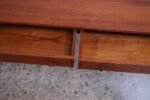 Danish Modern Dual-Drawer Teak Media Stand - Image 12