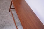 Large Danish Modern Teak Coffee Table / Bench - Image 11