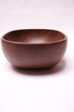 Large Danish Modern Carved Teakwood Fruit / Serving Bowl - Image 6