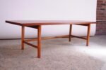 Large Danish Modern Teak Coffee Table / Bench - Image 8