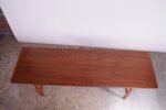 Large Danish Modern Teak Coffee Table / Bench - Image 4