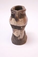 Crude Studio Stoneware Vase with Handle Signed "Pollack 71" - Image 6