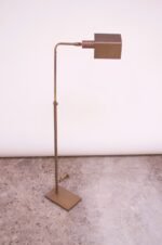 Patinated Brass Adjustable Floor Lamp by Chapman - Image 2