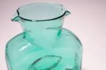 Vintage Blown Glass Seafoam Green Double Spout Pitcher by Blenko - Image 9
