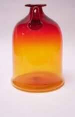 Blown Glass Amberina Tangerine Jug Designed by John Nickerson for Blenko - Image 4
