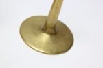 Pair of Petite Mid-Century Modern Turned Brass Candlesticks after Jarvie - Image 13