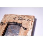 Abstract Figural Enamel on Copper Panel Artist Signed - Image 9