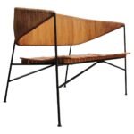 Arthur Umanoff for Shaver Howard Modernist Bench / Settee