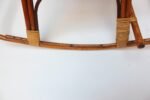 Mid-Century Italian Modern Bamboo and Rattan Rocking Horse Attributed to Albini - Image 19