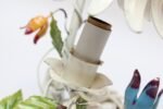 Pair of Vintage Italian Tole Flower Table Lamps - Image 19