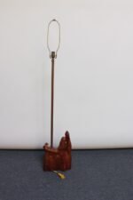 Sculptural Driftwood and Brass Floor Lamp - Image 5