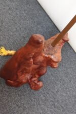 Sculptural Driftwood and Brass Floor Lamp - Image 10