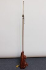 Sculptural Driftwood and Brass Floor Lamp - Image 2