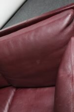 Cordovan Leather and Chrome-Steel Sofa by Preben Fabricius for Walter Knoll - Image 26