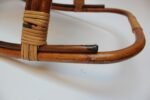 Mid-Century Italian Modern Bamboo and Rattan Rocking Horse Attributed to Albini - Image 13