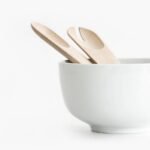 Leather and Faux-Bamboo Demilune Desk / Table after Jacques Adnet - Image 10