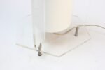 Vintage Acrylic and Cased Glass Hexagonal Table Lamp - Image 10