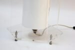 Vintage Acrylic and Cased Glass Hexagonal Table Lamp - Image 11