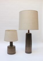 Petite Gordon and Jane Martz Ceramic Table Lamp with Shade - Image 6