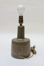 Petite Gordon and Jane Martz Ceramic Table Lamp with Shade - Image 3
