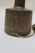 Petite Gordon and Jane Martz Ceramic Table Lamp with Shade - Image 10