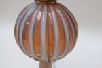 Murano Venetian Baluster Blown Translucent Glass Table Lamp - Image 6
