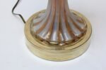 Murano Venetian Baluster Blown Translucent Glass Table Lamp - Image 13