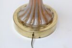 Murano Venetian Baluster Blown Translucent Glass Table Lamp - Image 12