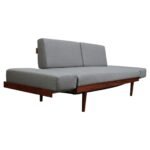 Norwegian Modern Teak Settee / Daybed Edvard Kindt Larsen for Gustav Bahus