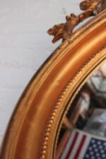 American Regency-Style Perched Eagle Acanthus Giltwood Wall Mirror - Image 11