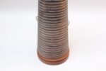 Scandinavian Modernist Sculptural Teak and Ceramic Table Lamp - Image 13