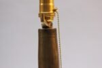 Vintage Brass Artillery Shell Trench Art Table Lamp - Image 6