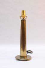 Vintage Brass Artillery Shell Trench Art Table Lamp - Image 4