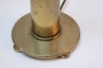 Vintage Brass Artillery Shell Trench Art Table Lamp - Image 12
